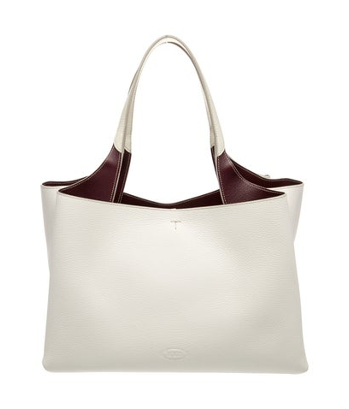Tod's S Leather Leather Tote W Tags