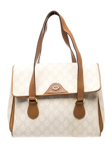 GG Supreme Top Handle Bag