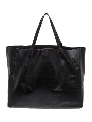 Leather Horizontal Cabas
