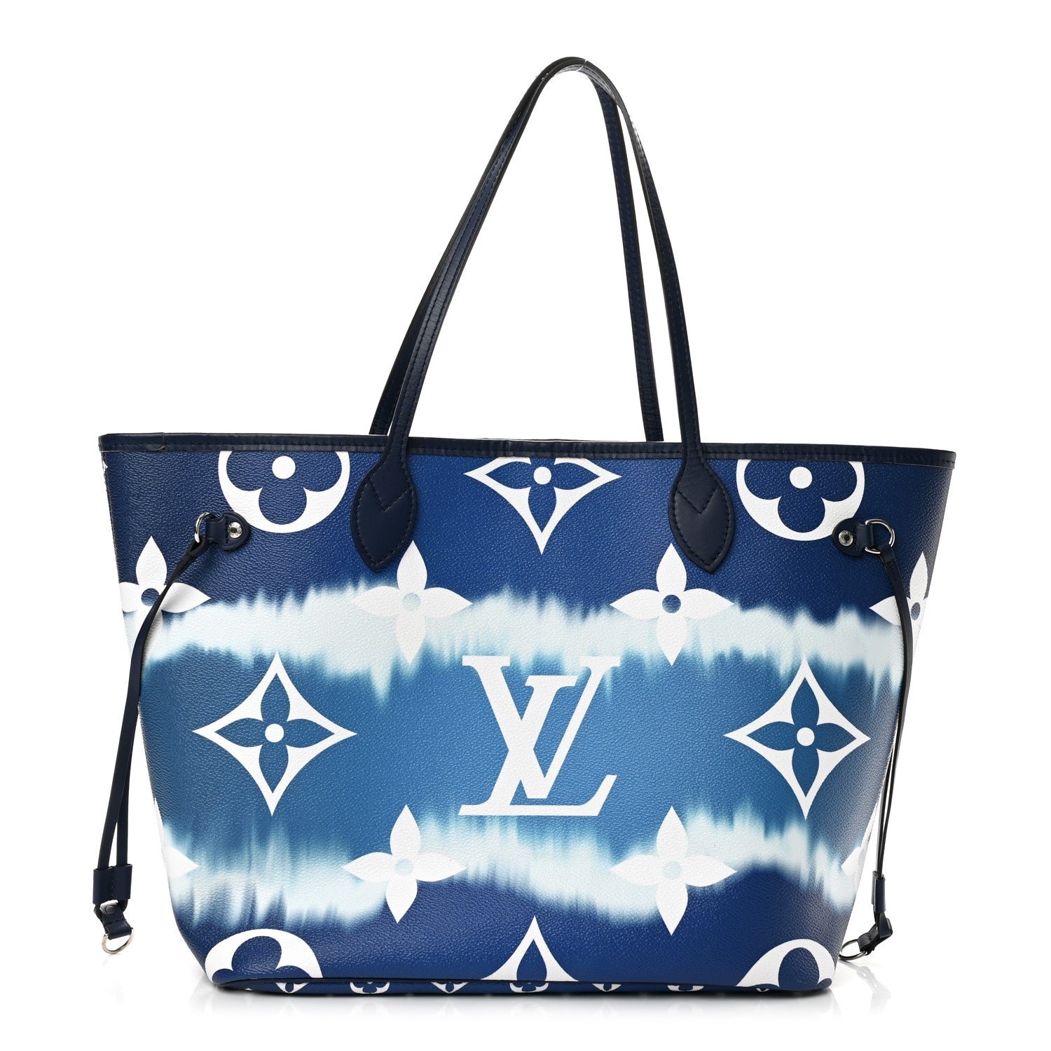 Louis Vuitton Monogram Escale Neverfull MM Blue
