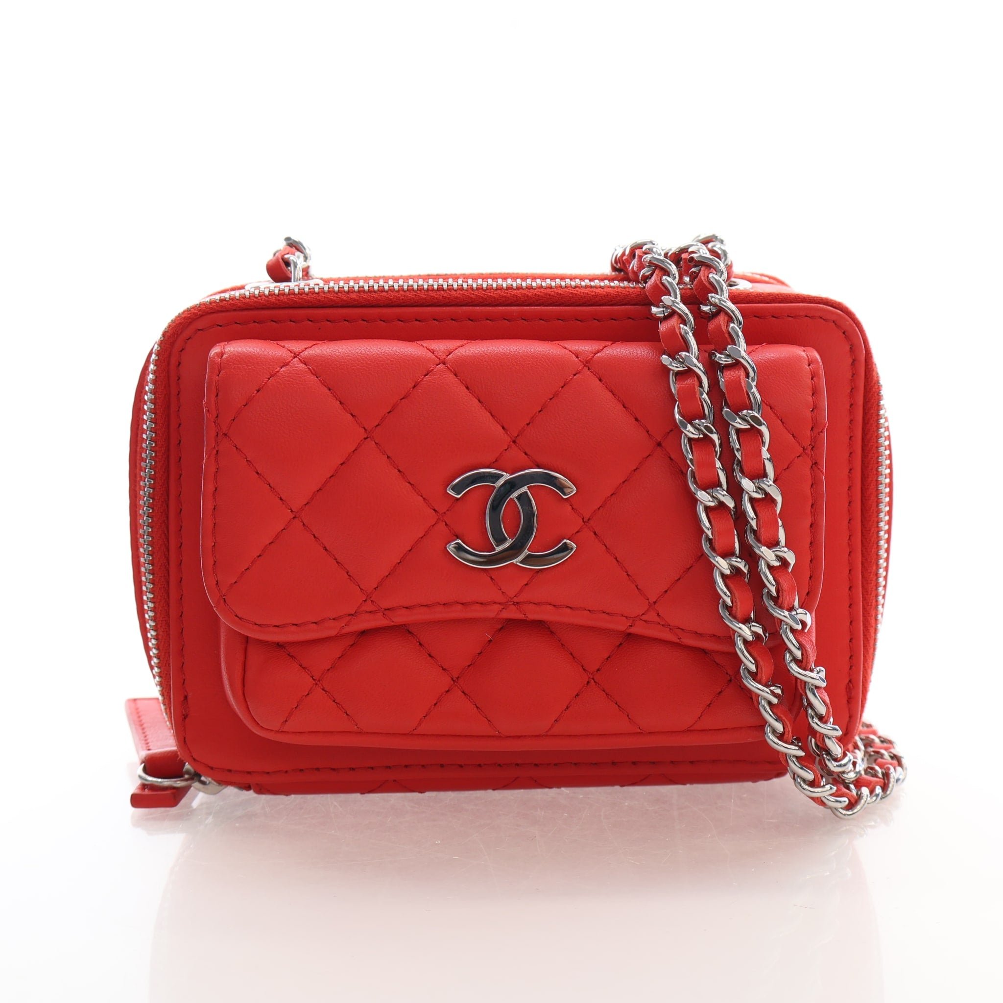 Chanel Mini Lambskin CC Box Camera Bag
