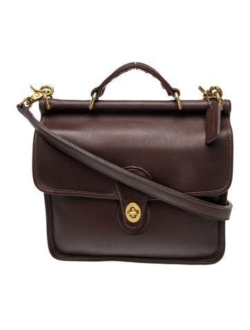 Leather Top Handle Bag