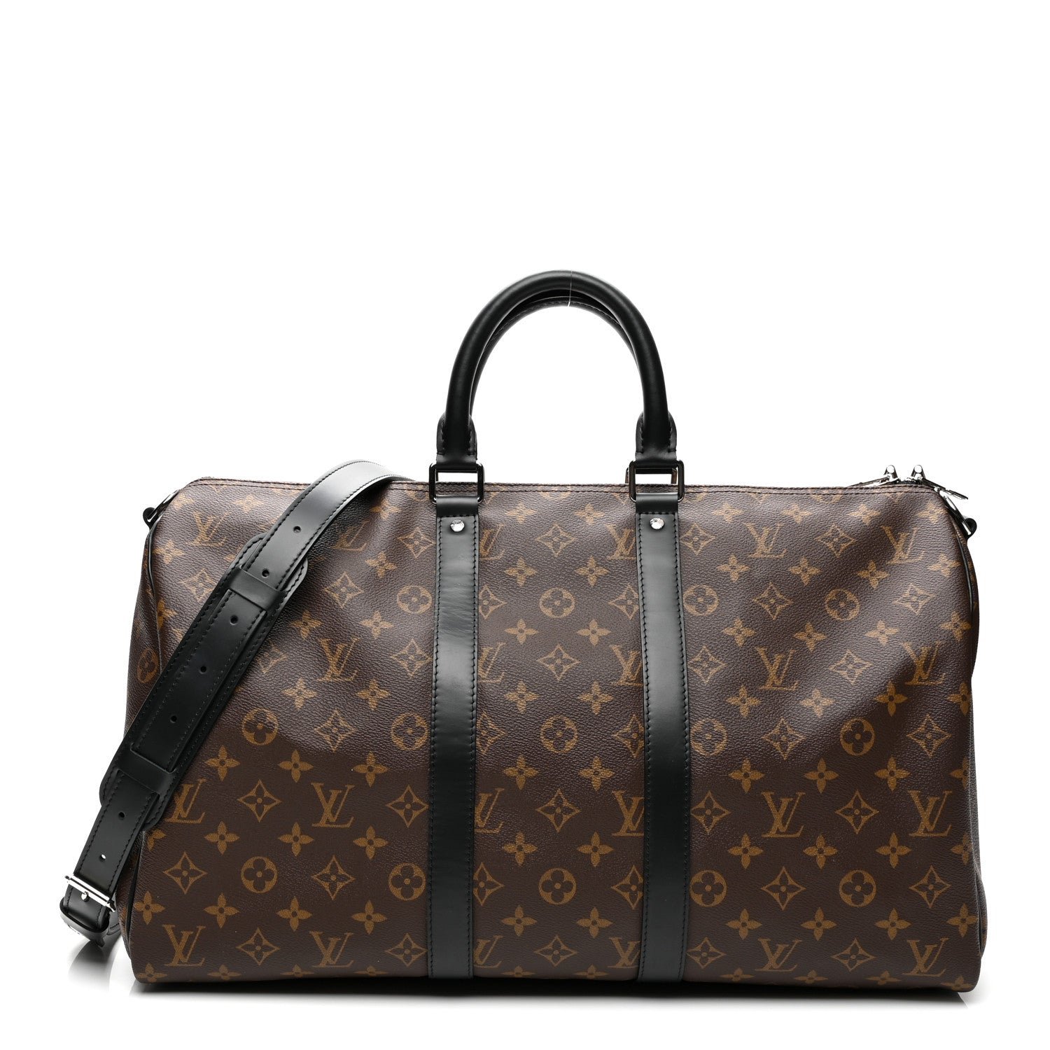 Louis Vuitton Monogram Macassar Keepall Bandouliere 45