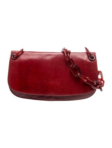 Spazzolato Leather Shoulder Bag
