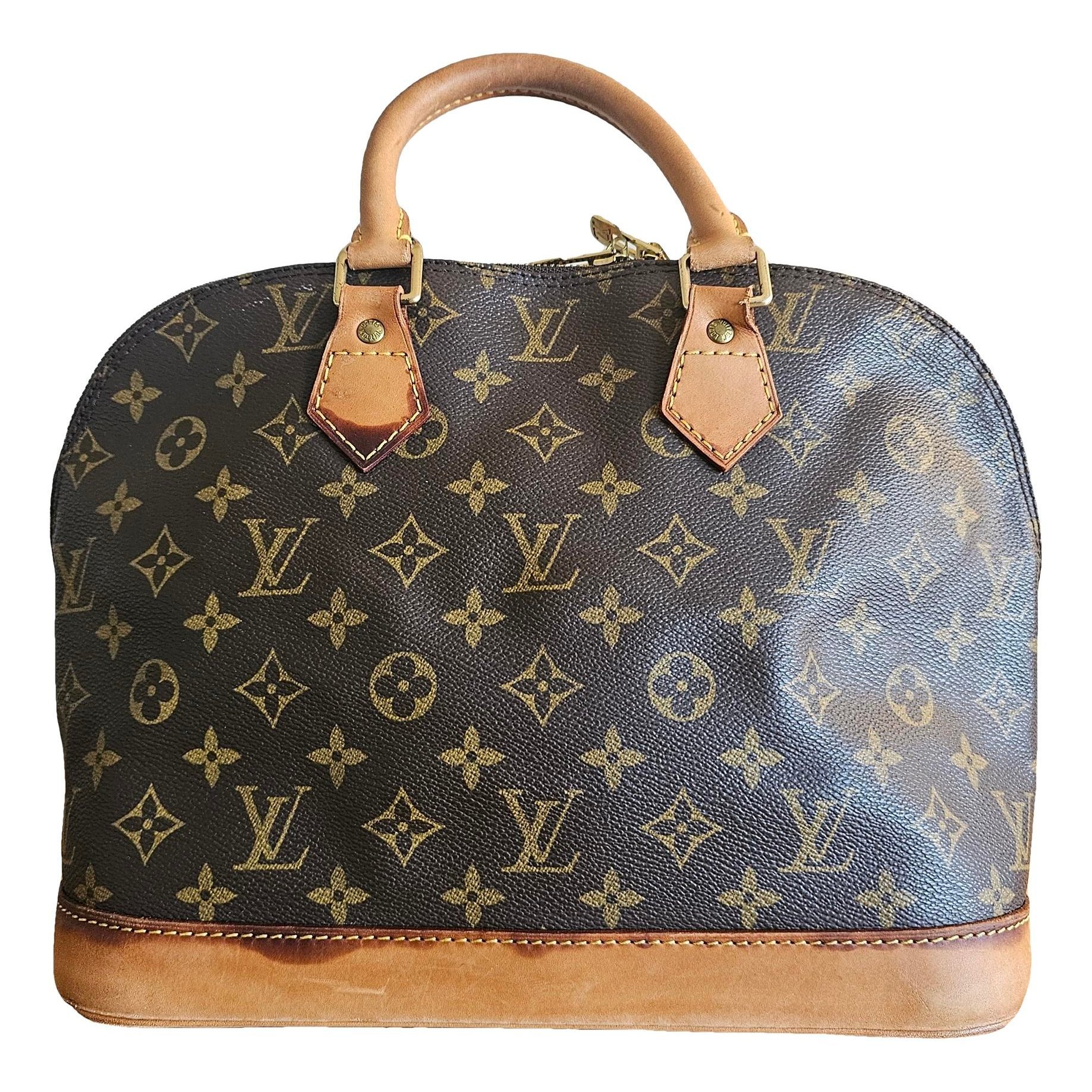 Alma leather handbag