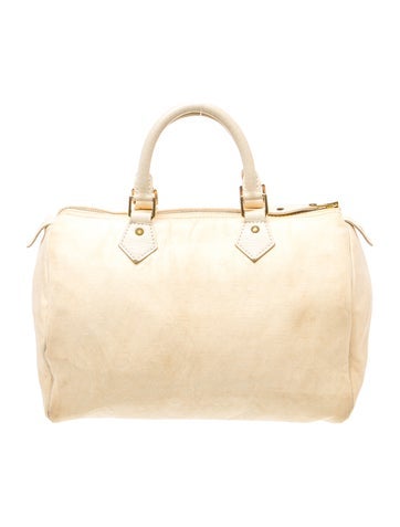 Monogram Mini Lin Speedy 30 Vintage