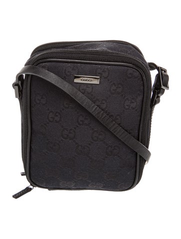 GG Canvas Shoulder Bag Vintage