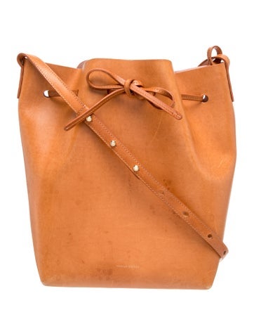 Mansur Gavriel Leather Bucket Bag