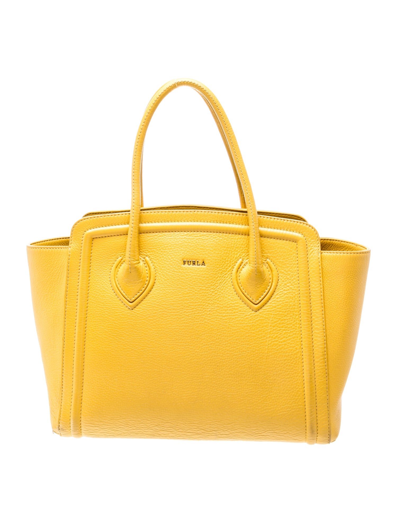 Leather Top Handle Bag