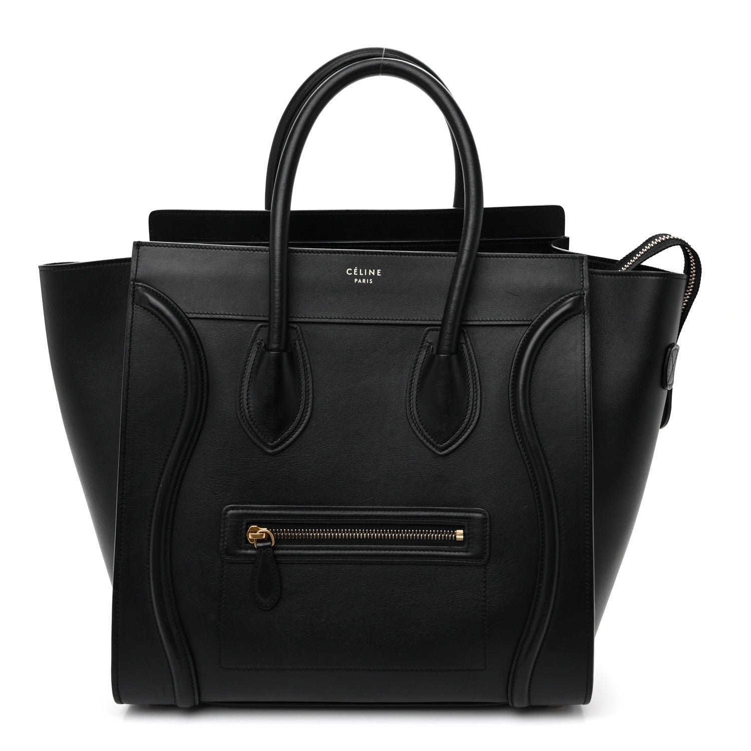 Celine Smooth Calfskin Mini Luggage Black