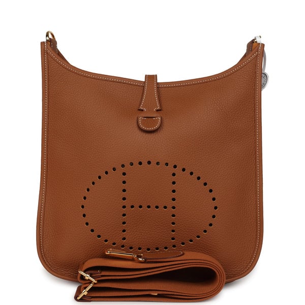 Hermes Evelyne III PM Gold Clemence Gold Hardware