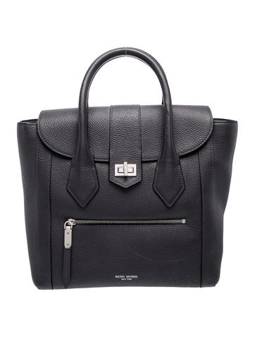 Leather Top Handle Bag