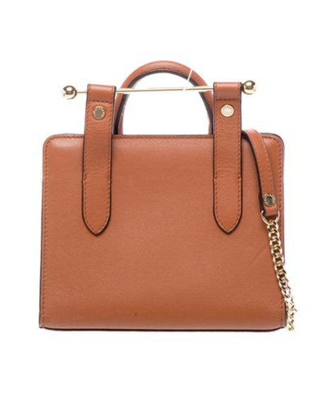 Strathberry Leather Top Handle Bag