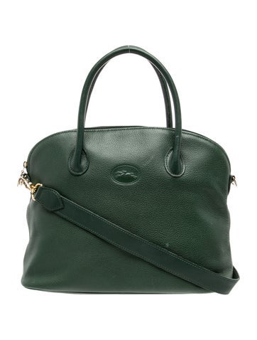 Leather Top Handle Bag