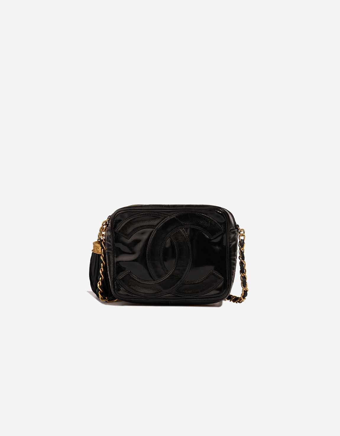 
		Camera Bag Mini Rectangular Patent Black    