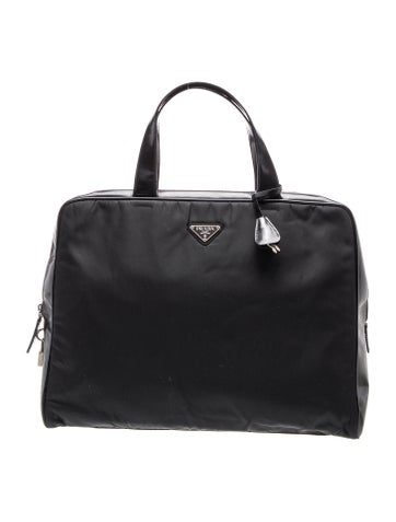 Tessuto Nylon Top Handle Bag