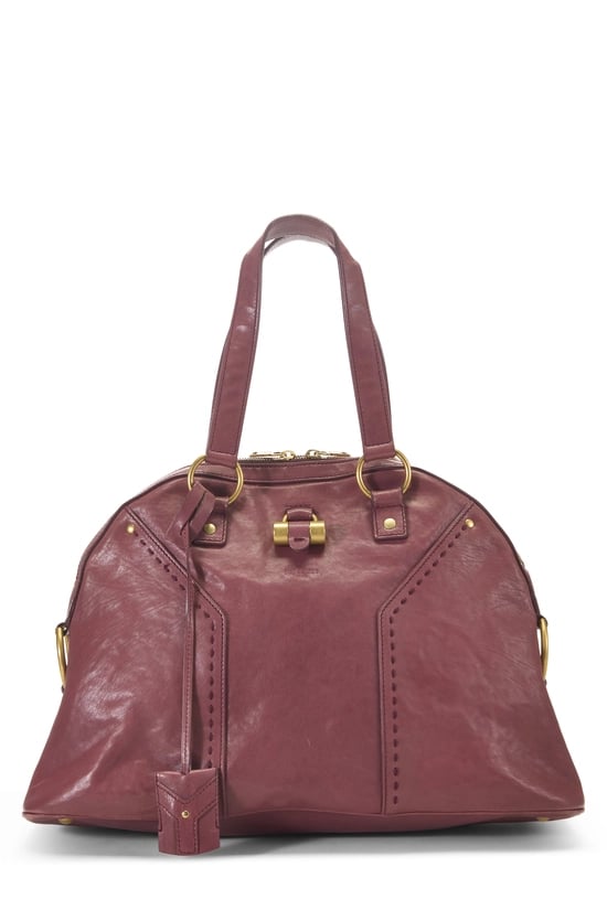 Purple Leather Muse Large