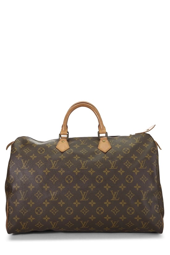 Monogram Canvas Speedy 40