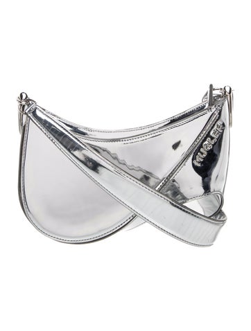 Mugler Patent Leather Crossbody Bag