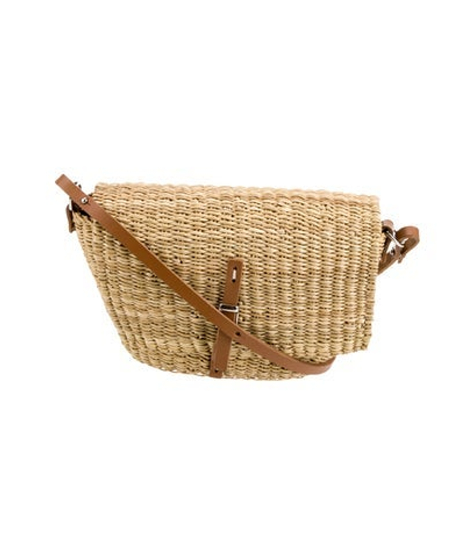Muun Straw Crossbody Bag