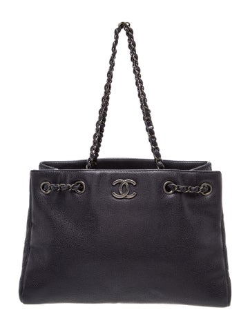 Woven Chain Shopping Tote