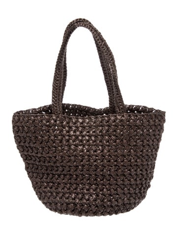 The Row Straw Tote