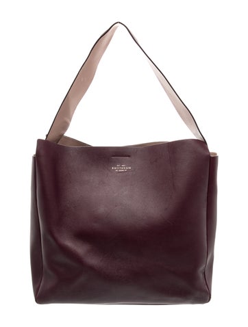 Smythson Leather Top Handle Bag