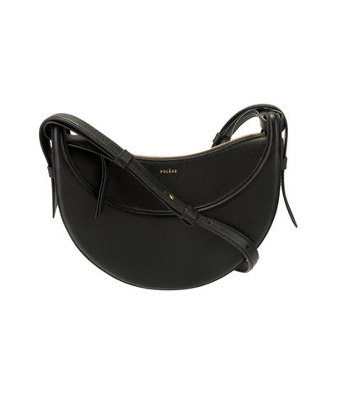 Polene Leather Crossbody Bag