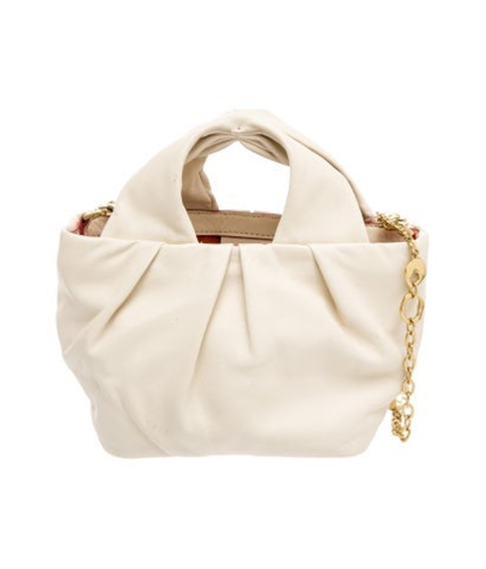 Staud Leather Top Handle Bag