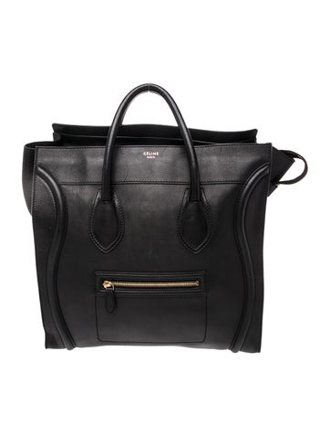 Leather Luggage Large