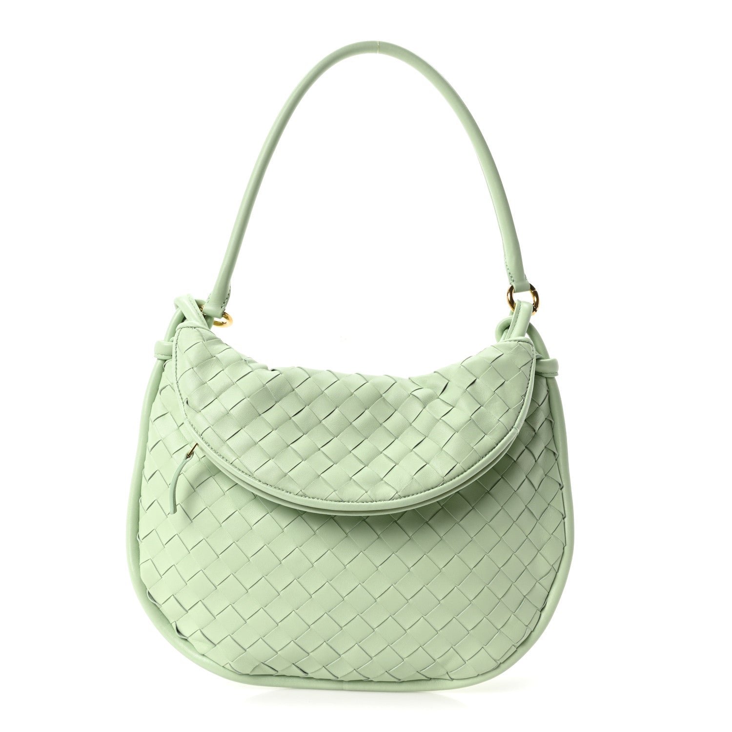 Bottega Veneta Bottega Veneta Nappa Intrecciato Medium Gemelli Fennel
