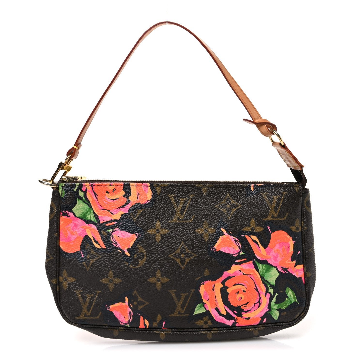 Louis Vuitton Monogram Roses Pochette Accessories