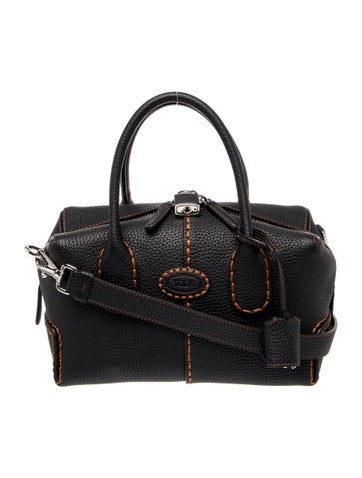 Leather Top Handle Bag