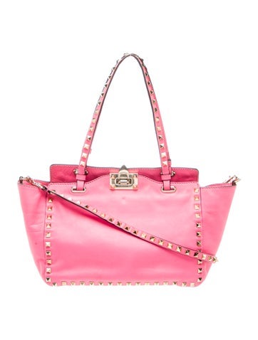 Rockstud Top Handle Bag
