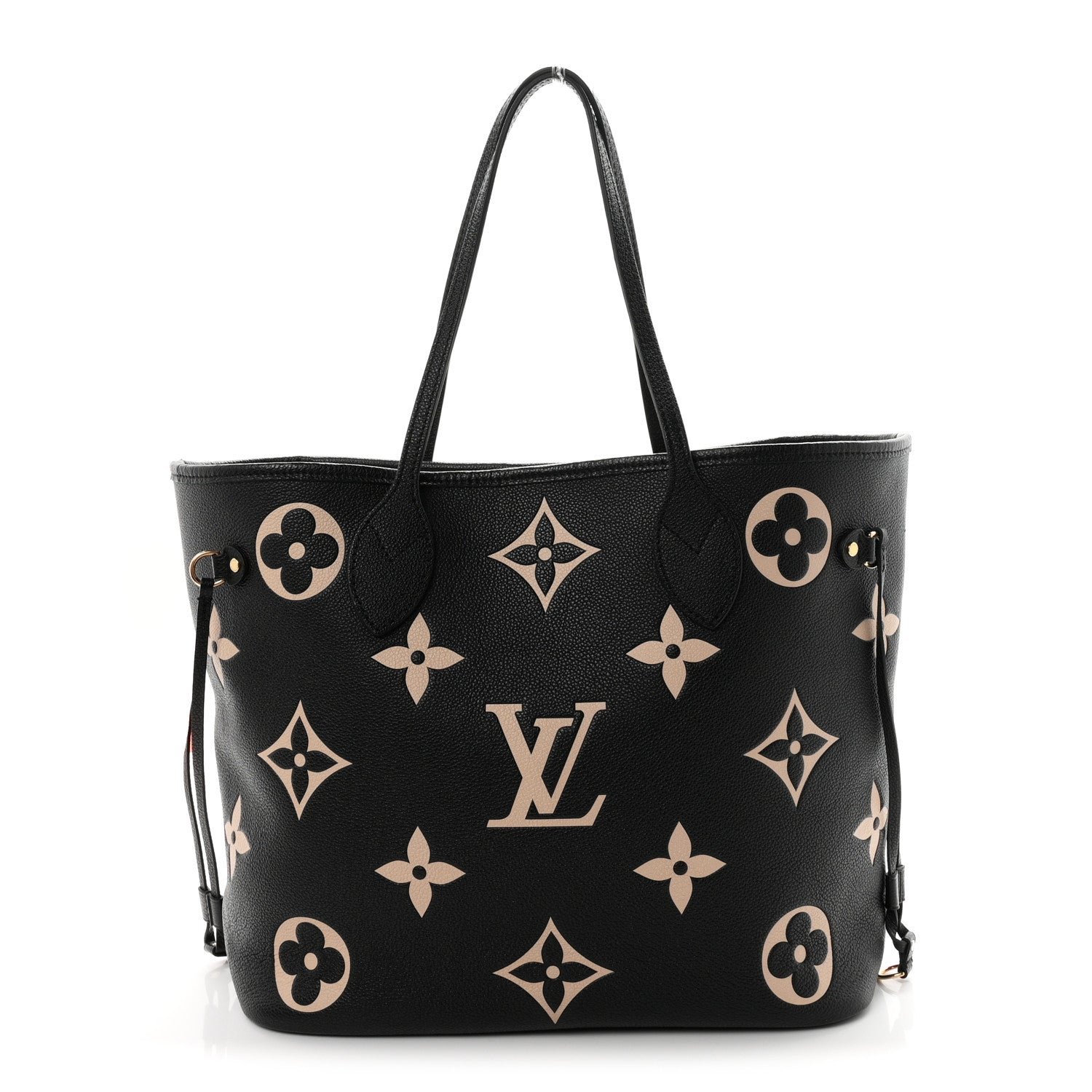 Empreinte Monogram Giant Neverfull MM Black Beige
