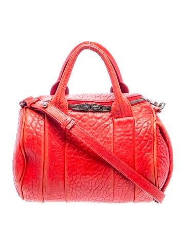 Leather Top Handle Bag