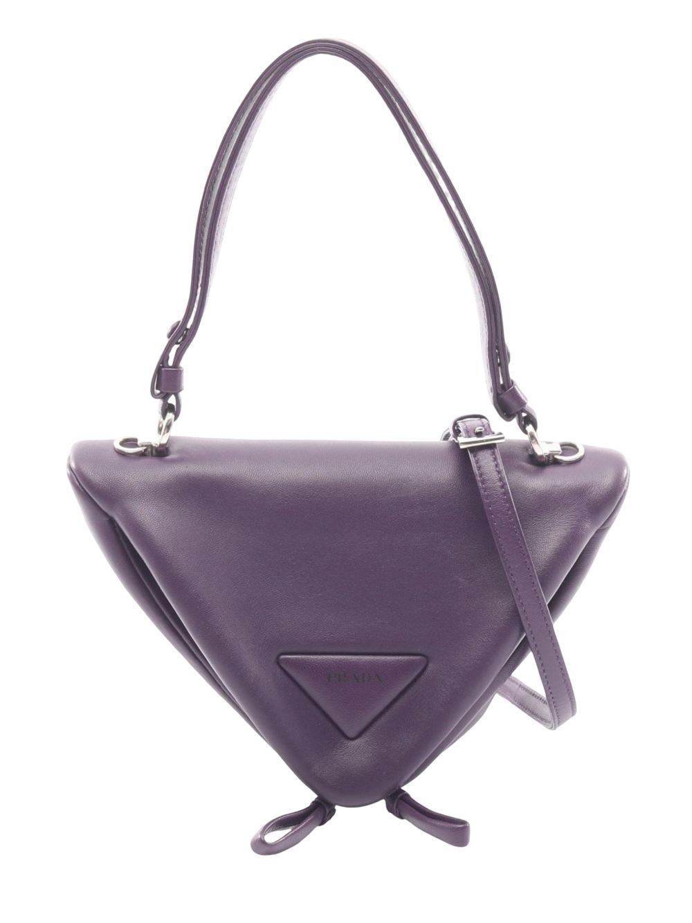 2012-2026 Padded Nappa Triangle satchel