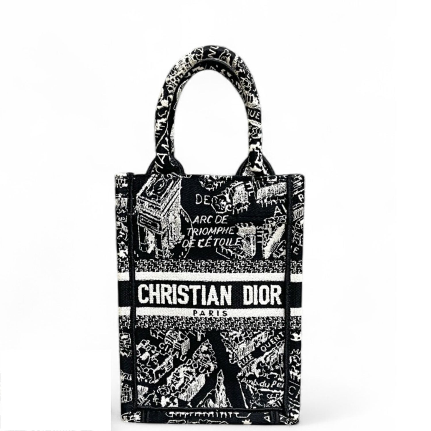 Dior Canvas Vertical Book Small