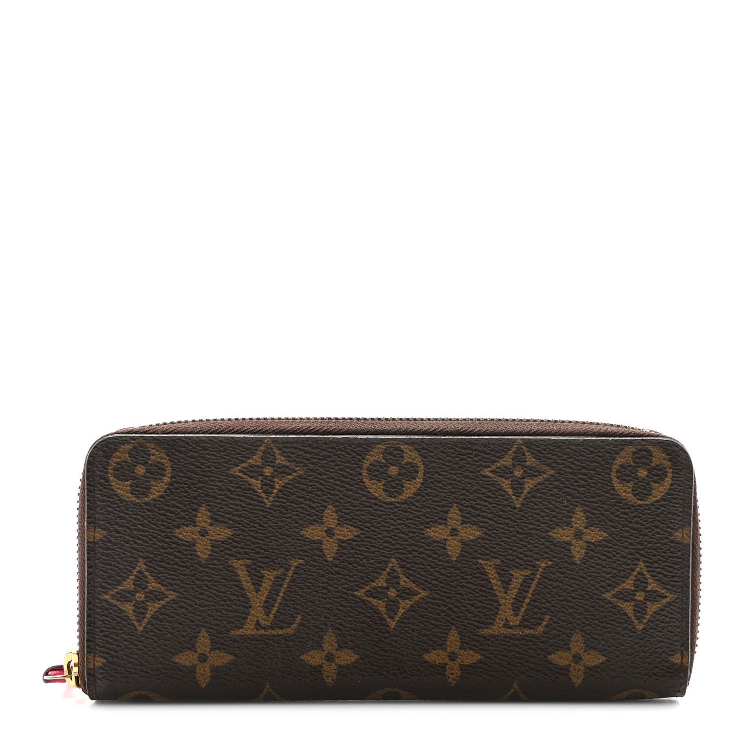 Louis Vuitton Monogram Clemence Wallet Fuchsia