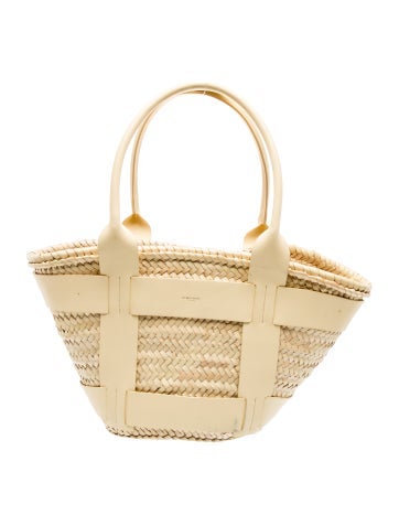 Straw Bucket Bag
