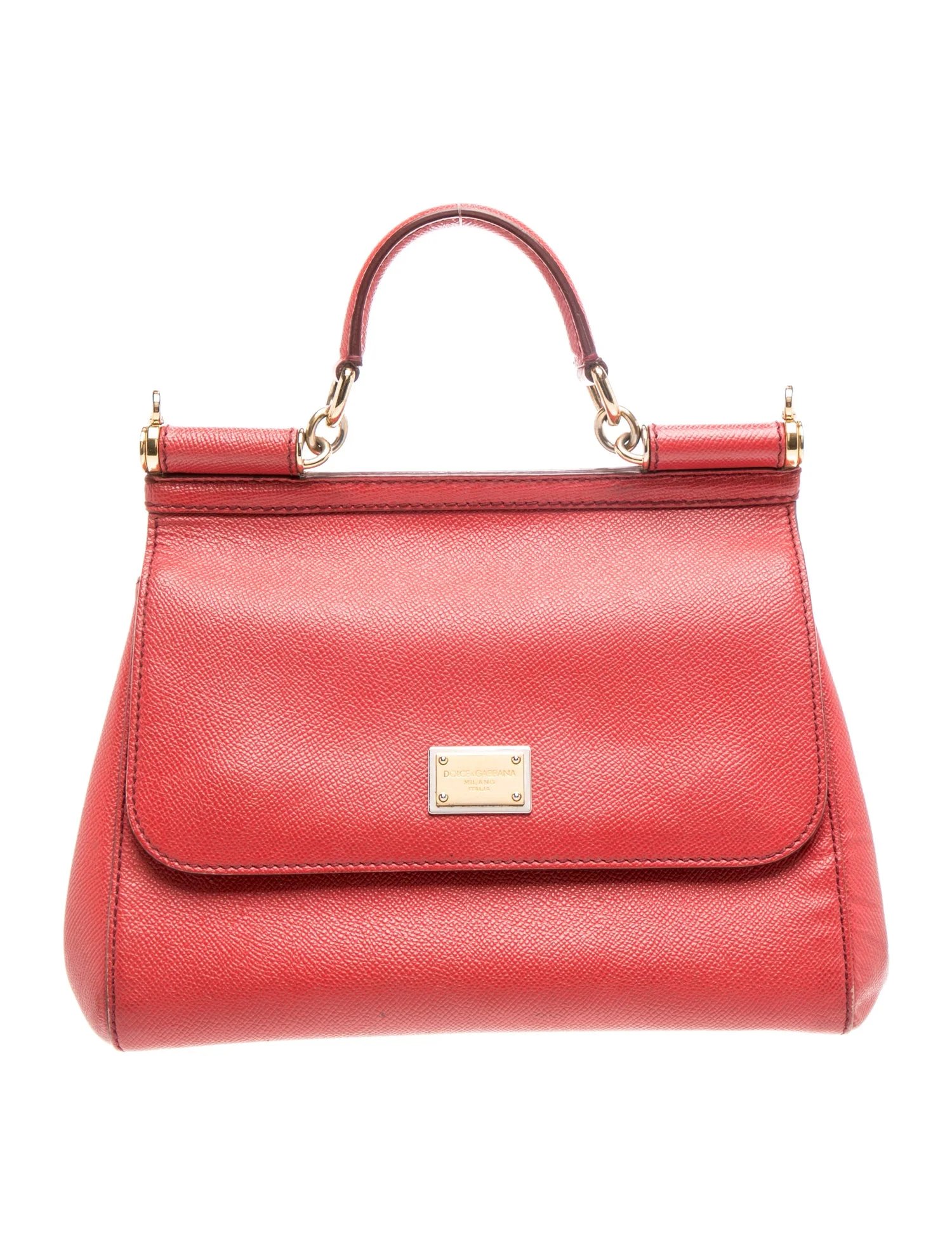 Leather Top Handle Bag