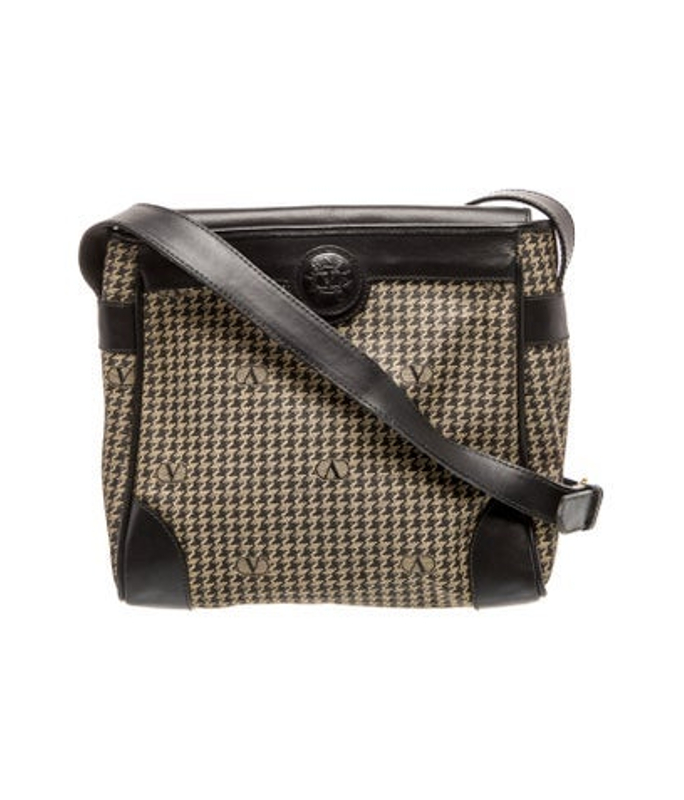 Valentino Leather Messenger Bag