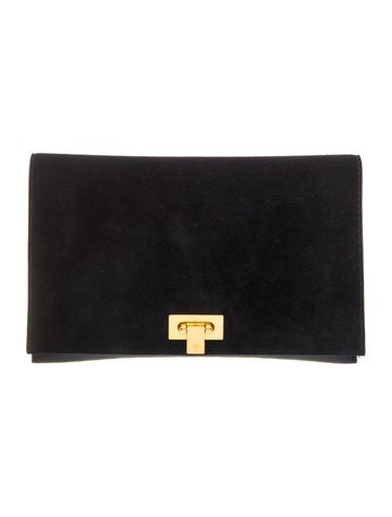 Suede Clutch