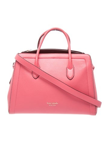 Leather Top Handle Bag