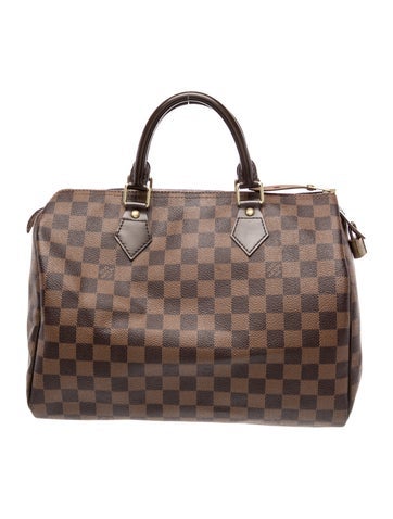 Damier Ebene Speedy 30 Vintage