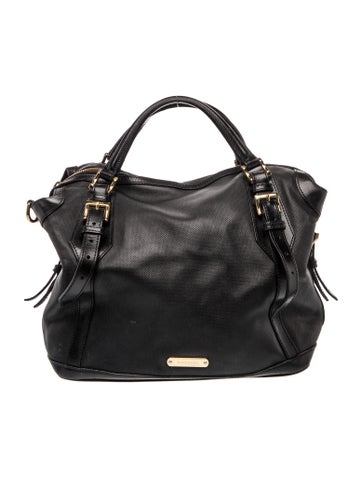 Leather Top Handle Bag