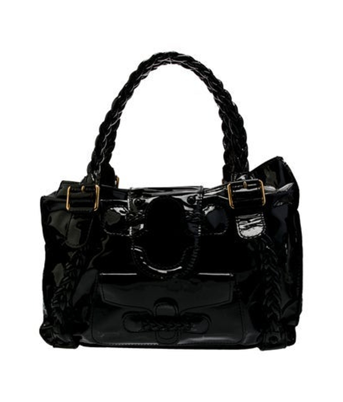 Valentino Patent Leather Shoulder Bag