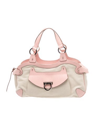 Canvas Top Handle Bag