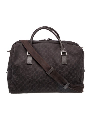 GG Canvas Weekender Bag
