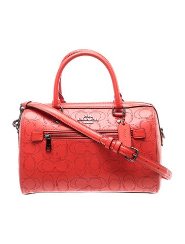 Leather Top Handle Bag